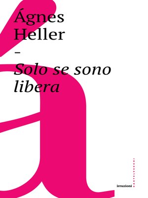 cover image of Solo se sono libera